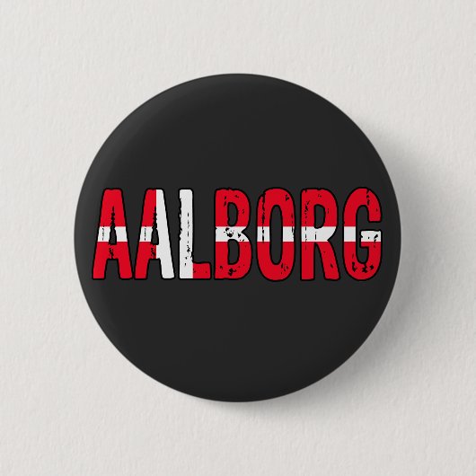 Aalborg, Dänemark Button (Vorderseite)