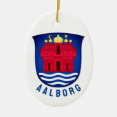 Aalborg - DÄNEMARK Keramik Ornament (Vorne)