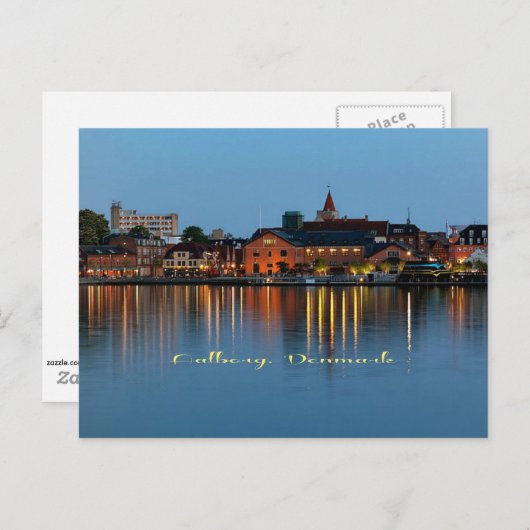 Aalborg, Dänemark Postkarte (Vorne/Hinten)