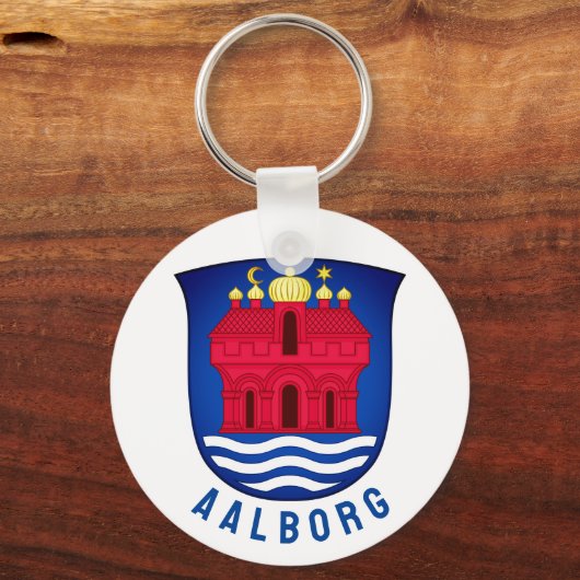 Aalborg - DÄNEMARK Schlüsselanhänger (Vorderseite)
