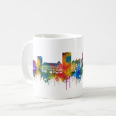 Aalborg Dänemark Skyline Kaffeetasse (Vorderseite Links)