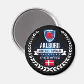 Aalborg Magnet (Vorderseite/Rückseite)
