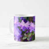 Aalea-Blütenstrauch Kaffeetasse (Vorderseite Links)