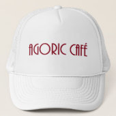 Aalgorithc Café Trucker Hat Truckerkappe (Vorderseite)
