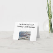 Aalgras-Algenkarte Karte (Rückseite)