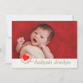 Aaliyah Ankündigung (Rückseite)