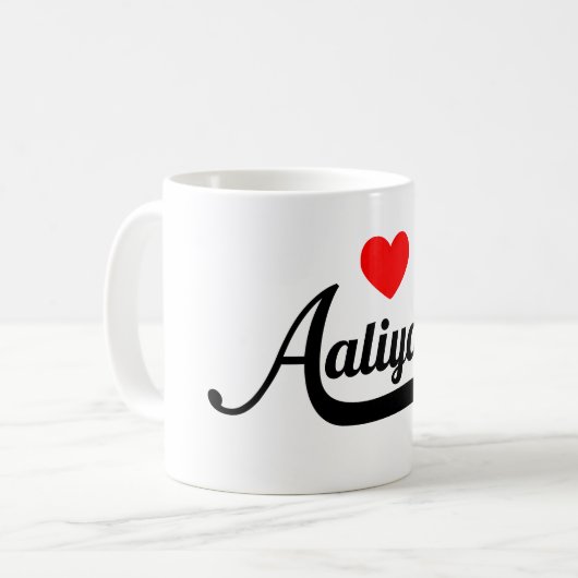 Aaliyah Kaffeetasse (Vorderseite Links)
