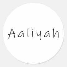 Aaliyah Name