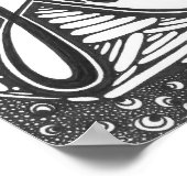 Aaliyah Poster (Ecke)