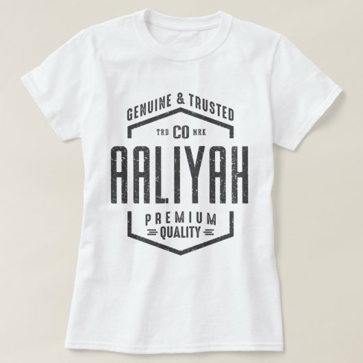 Aaliyah T-Shirt (Design vorne)