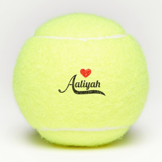 Aaliyah Tennisbälle (Vorderseite)