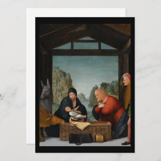 Aanbidding der Herders Abiding Shepherds (Vorne/Hinten)