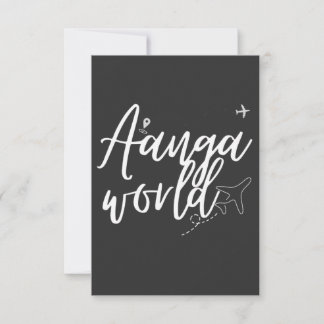 Aangaworld Einladung