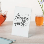 Aangaworld Sockelschild (In SItu)