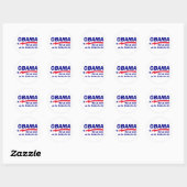 Aaobamacool Runder Aufkleber (Blatt)