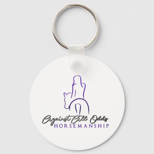 AAOH Schlüsselanhänger mit mehrfarbigen Buchstaben (Vorderseite)