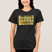 Aap Noot Mies Tri-Blend Shirt (Vorderseite)