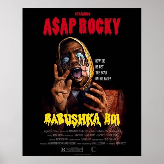 AAP ROCKY - BABUSHKA BOI POSTER (Vorne)