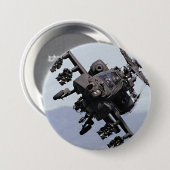 Aapache Hubschrauberangriff Button (Vorne & Hinten)