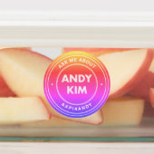 AAPI4Andy Stickers (wasserdicht hell) Etiketten (Befestigt)