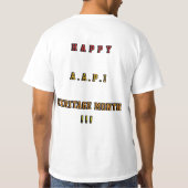 AAPI-Erbmonats-T-Shirt T-Shirt (Rückseite)