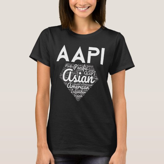 Aapi Liebe Asiatisch-Pazifikinsel Aapi T-Shirt (Vorderseite)