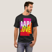 Aapi Liebe Typografie T - Shirt (Vorne ganz)