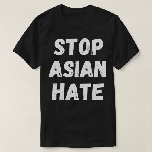 AAPI Stop Asian Hate  #StopAsianHate Equal Rights  T-Shirt (Design vorne)