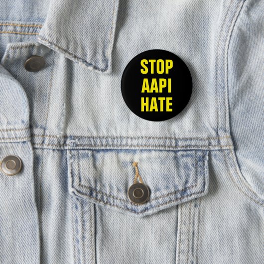 AAPI stoppt asiatisches Hass Button (Beispiel)