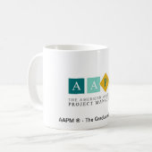 AAPM ® Projektleiter-Gesellschaft Kaffeetasse (Vorderseite Links)