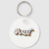 Aarav Name Personalisiert Nachname Vorname Aarav P Schlüsselanhänger (Vorderseite)