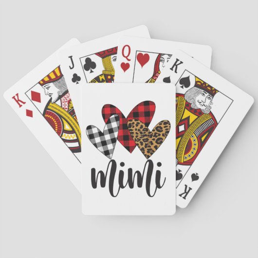 Aarav Name Personalisiert Nachname Vorname Aarav P Spielkarten (Rückseite)
