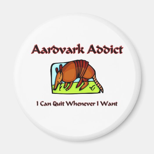 Aardvark Addict Magnet (Vorne)