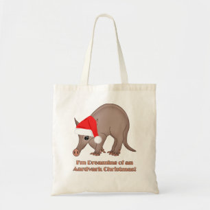 Aardvark Christmas Tragetasche