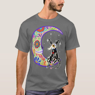 Aardvark Dia de Los Muertos Skeleton T-Shirt