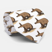 Aardvark Krawatte (Gerollt)