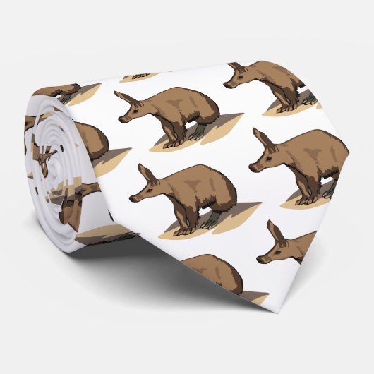 Aardvark Krawatte (Gerollt)