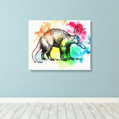 Aardvark Leinwanddruck (Insitu (Holzboden))