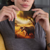 Aardvark Serene Wildlife Harmony Postkarte