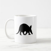 Aardvark-Silhouette Kaffeetasse (Links)