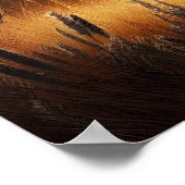 Aardvark Tranquil Harmonie: Wildlife Duo in Meadow Poster (Ecke)