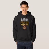 Aardvark Whisperer for Animal Lovers in a Humorous Hoodie (Vorne ganz)