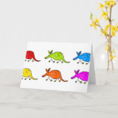 Aardvarks Karte (Gelbe Blume)