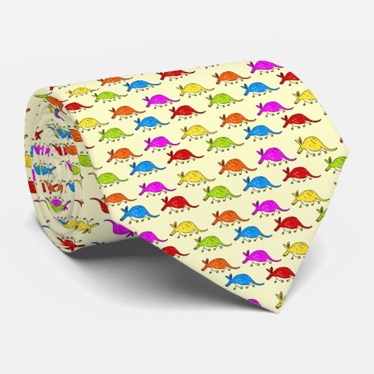 Aardvarks Krawatte (Gerollt)