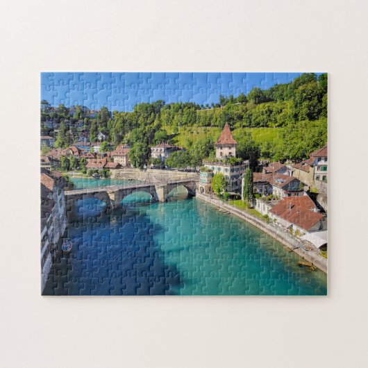 Aare River, Bern, Schweiz Puzzle (Horizontal)