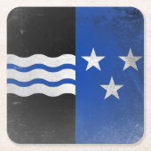 Aargau Rechteckiger Pappuntersetzer (Vorderseite)