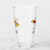 AARGH! Funny dog Agility Tester Glas (Links)