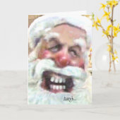 Aargh.. Weihnachten Karte (Gelbe Blume)