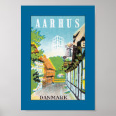 Aarhus Danmark (Grenze) Poster (Vorne)