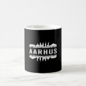 Aarhus Denmark City Skyline Cityscape Funny Gift Kaffeetasse (Mittel)